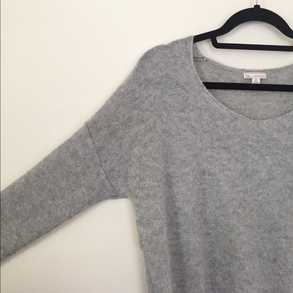 Grey GAP Slouch Sweater